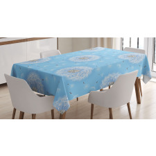 Spring Romantic Design Tablecloth