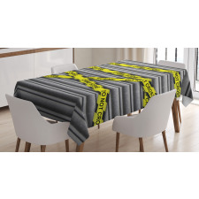 Do Not Pass Wraps Tablecloth