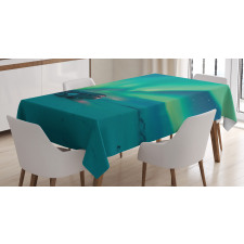 Misty Winter Day Tablecloth