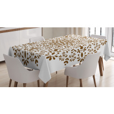 Abstract Vector Floral Tablecloth