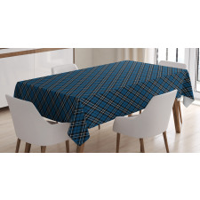 British Tartan Style Tablecloth