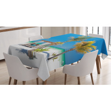 Ocean Coastline Holiday Tablecloth