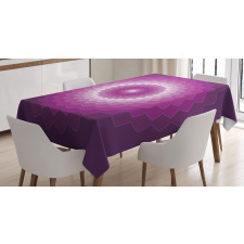 Optical Carnation Tablecloth