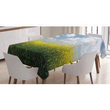 Rapeseed Field Germany Tablecloth