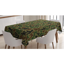 Summer Grungy Pattern Tablecloth