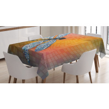 Drangonfly Digital Theme Tablecloth