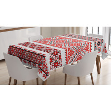 Ukranian Ornate Borders Tablecloth
