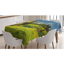 Summer Morning Lake Tablecloth