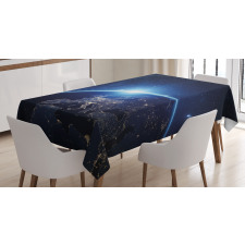 Planet from the Space Tablecloth