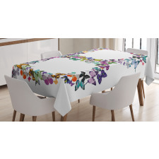Beauty Fragility Theme Tablecloth
