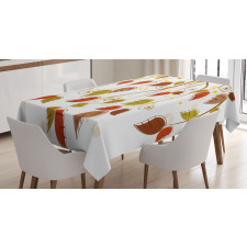 Branches Leaves Fall Tablecloth
