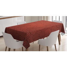 Spirals Chinese New Year Tablecloth