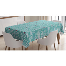 Snippet Connivent Sparrow Tablecloth