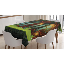 Mystical Woodland Tablecloth
