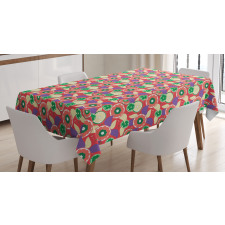 Colorful Lemons Tablecloth