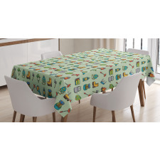 Outdoor Activity Tablecloth