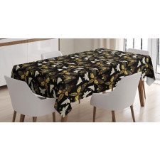 Flying Mysterious Insects Tablecloth