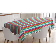 Torn Paper Effect Style Tablecloth