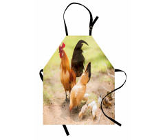 Chicken Family Photo Apron