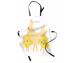 Happy Animals Doodle Apron