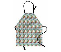 Tropic Flowers Apron