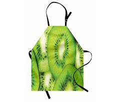 Macro Exotic Fruits Slices Apron