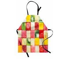 Square Slices of Fresh Food Apron