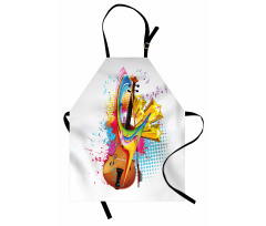 Creative String Instrument Apron