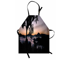 Fog Fill Valley Sunset Apron