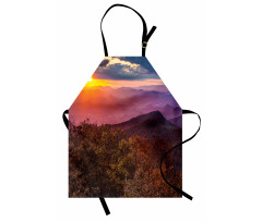 Blue Ridge Mountain Sky Apron