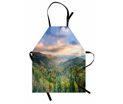 Autumn Outdoor Scene Apron