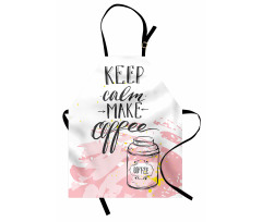 Strokes Make Coffee Apron