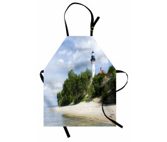 Lighthouse at Beach Apron