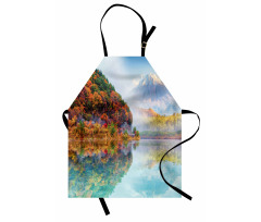 Foggy Climate in Autumn Time Apron