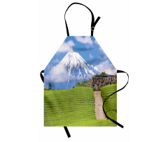 Tea Fields of Japan Meadow Apron