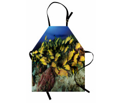 Tropical Fish Coral Reef Apron