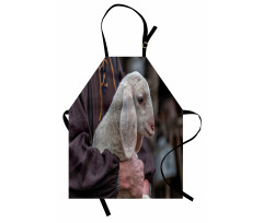 Baby Lamb Old Man Apron