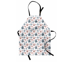 Cartoon Pigs Art Apron