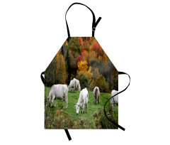 Cows on Autumn Hill Apron