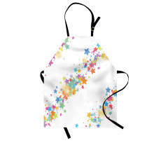 Colorful Cheery Cartoon Art Apron