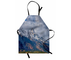 Snowy Scene Grand Teton Apron