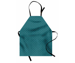 Modern Wavy Lines and Dots Apron