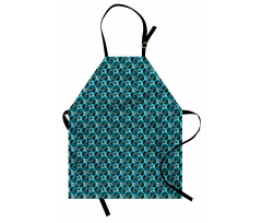 Flowers and Goosefoot Art Apron