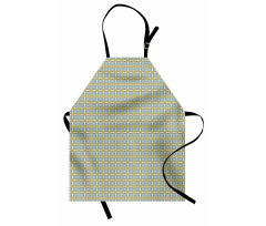 Tile Like Vintage Motif Apron