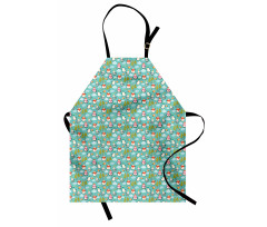 Happy Noel Penguins Gifts Apron