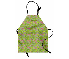 Turmeric Flower Blossom Apron