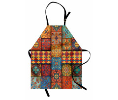 Azulejo Tile Squares Art Apron