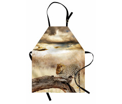 Wild Leopard Apron