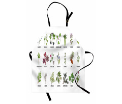 Natural Treatment Infographic Apron