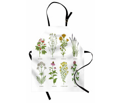 Natural Cosmetics Flowers Apron